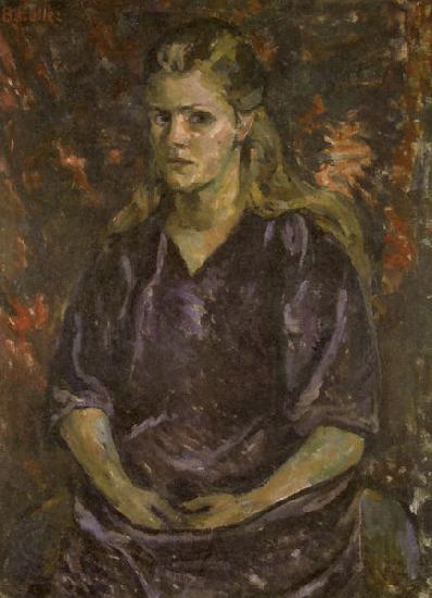 unknow artist Painting of Anna Mahler